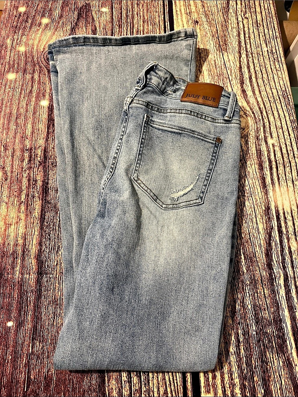 Judy Blue Women's Flare Jeans Blue Waist 29